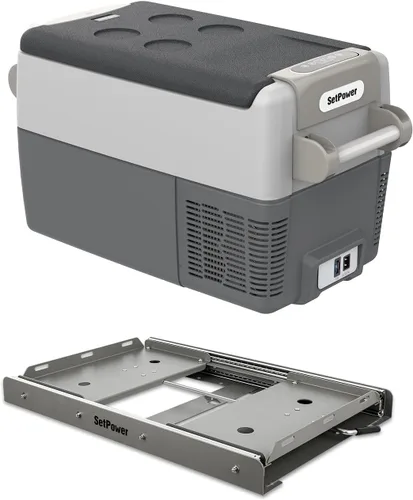 Miniatura 8 de Setpower AJ40 refrigerador portátil con cubierta de 42 cuartos, enfriador eléctrico de 12 voltios, refrigerador para auto, para camión, furgoneta