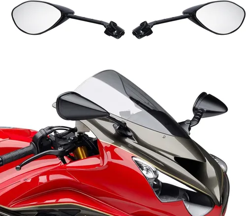 Miniatura 7 de TCT-MOTORPARTS Espejo retrovisor de 0.315 in para Kawasaki Ninja ZX14 06-11 ZX 14R 12-23 ZZR1400 06-23