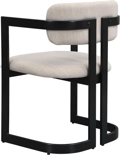 Miniatura 10 de Christopher Knight Home Auber - Juego de 2 sillas de comedor tapizadas modernas, juego de sillón de comedor tapizado de tela con marco de metal
