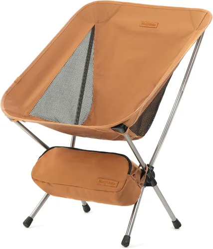 Naturehike YL08 Silla de Camping Ultraligera, Silla de Mochilero Portátil de 2.38 LBS con Pies Anti-Hundimiento, Silla de Campamento de Senderismo