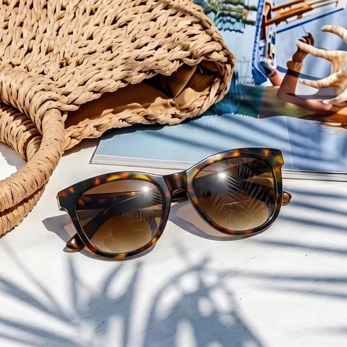Miniatura 6 de EASY READ Gafas de lectura bifocales para mujeres, lentes de sol de moda con protección UV400 (Graduación 2.50, Demi)