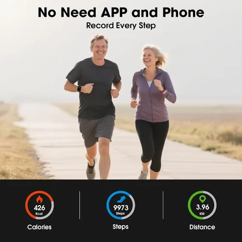 Miniatura 4 de Reloj inteligente (Responder/Hacer llamada) para mujeres y hombres, rastreador de fitness con frecuencia cardíaca, oxígeno en sangre, monitor