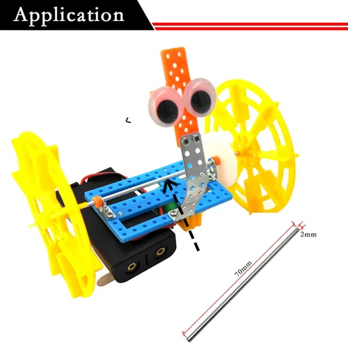 Miniatura 5 de EUDAX 100 piezas STEM Toys eje redondo de caña para bricolaje juguete RC coche, barco, helicóptero, pieza de modelo (0.079 in x 2.756 in)
