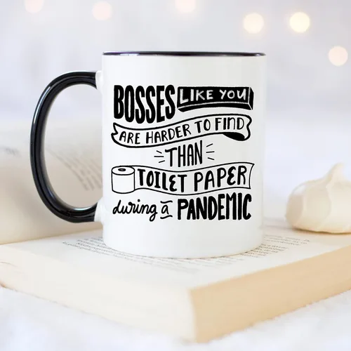 Miniatura 4 de YouNique Boss - Taza de café de 11 onzas, taza de café Worlds Best Boss para hombres y mujeres, taza divertida para jefe, regalos para el mejor jefe