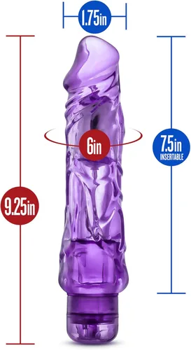 Miniatura 2 de Eden - Juguetes sexuales para adultos, consolador vibrador XL grueso de 9 pulgadas, vibrador de pene silencioso de múltiples velocidades, vibrador