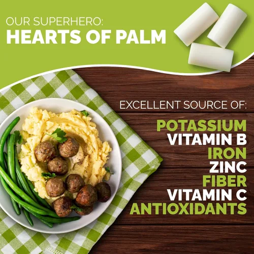 Miniatura 8 de Palmini Puré Puré de palmera bajo en carbohidratos y bajos en calorías Keto, sin gluten, vegano y sin OMG, como se ve en Shark Tank