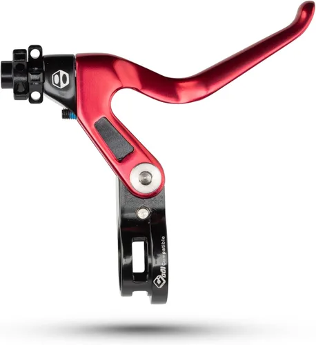 Miniatura 22 de Box One Genius - Palanca de freno BMX con abrazadera, tres palancas de freno reversibles de punto en V forjado en frío, alcance ajustable