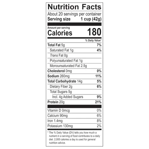 Miniatura 11 de Post Premier Protein Cereal de almendras de chocolate, cereal de desayuno rico en proteínas o aperitivo hecho con almendras reales, 30 onzas – 1