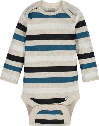 Miniatura 6 de Onesies Brand Paquete de 6 mamelucos unisex de manga larga para bebé