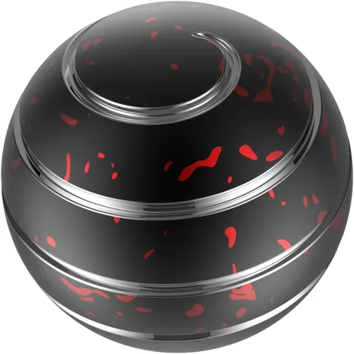 Miniatura 7 de Pelota de Juguete Cinético de Escritorio, Juguetes Giratorios Cinéticos de Escritorio de 1.54'', Juguetes Fidget de Ilusión Óptica para Navidad