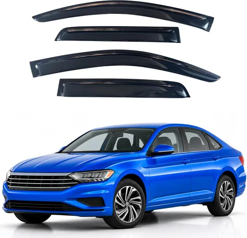 Miniatura 170 de Visor para ventana IG para Hyundai Venue 2020-2023, protector contra la lluvia, adhesivo extra duradero, deflector de viento para lado