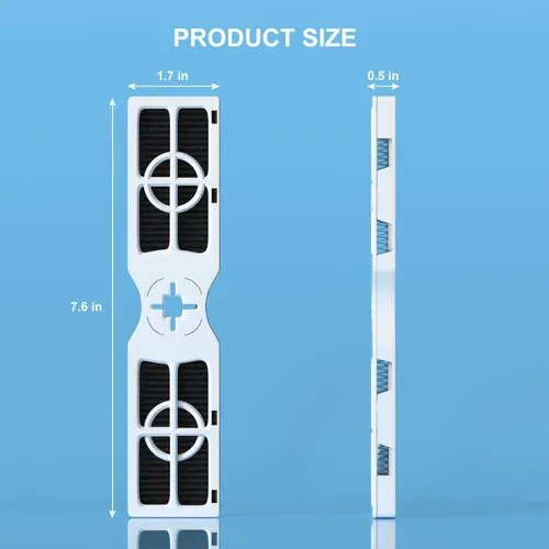Miniatura 4 de Ontheone Paquete de 3 filtros de aire FRGPAAF2 PureAir AF-2 de repuesto compatibles con filtro de aire Frigidaire FRGPAAF2 PureAir AF-2, FRFC2323AS