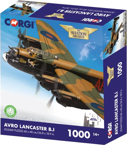Corgi Avro Lancaster B.I WWII Aviación Militar Rompecabezas de 1000 piezas HVCCG0002