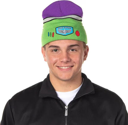 Miniatura 4 de Disney Toy Story Space Ranger Buzz Lightyear - Gorro de punto, multicolor, Multi colorido