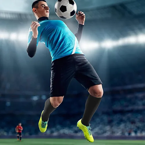 Miniatura 6 de Dingcooler Soccer Socks Football Socks for Adult Youth Kids, Knee High Cushioned Athletic Socks for Men & Women