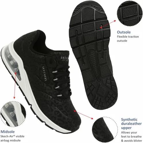 Miniatura 3 de Skechers Tenis Uno 2-In-Kat-Neato para mujer