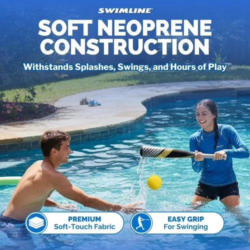 Miniatura 3 de Swimline Neo Pool - Juego de béisbol y bate, multicolor, talla única