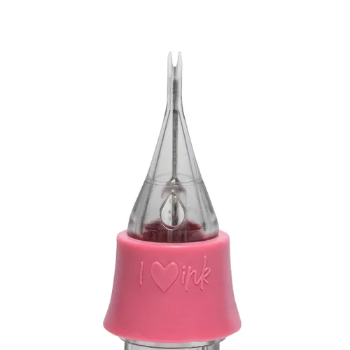 Miniatura 10 de Tina Davies PIXL - Cartucho redondo de 0.010 in, 1 cartucho cónico medio para trabajos de línea, trazos de pelo, cejas, labios y delineadores