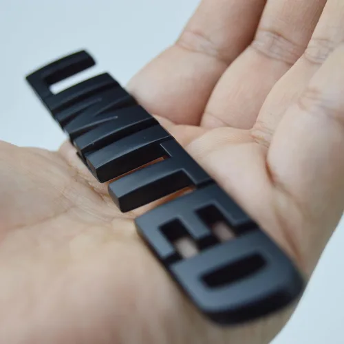 Miniatura 2 de Calcomanía de metal negro limitado emblema exterior para Toyota Tundra Sienna Tacoma Highlander 4runner RAV4 lateral trasero maletero portón trasero