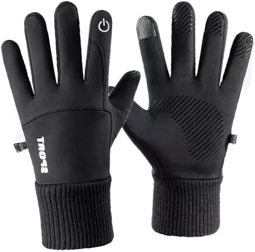 Miniatura 6 de Guantes de invierno para hombres y mujeres, guantes de pantalla táctil, guantes cálidos para clima frío, guantes de trabajo para el congelador
