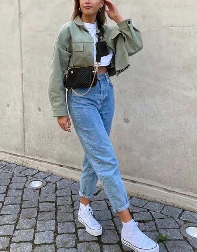 Miniatura 2 de UTO Pequeñas bolsas cruzadas para mujer, 3 en 1, diseño de moda, mini cangurera con correa
