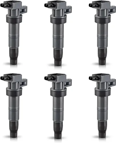ENA Juego de 6 bobinas de encendido 3.3L 3.8L V6 compatible con Hyundai Kia Genesis Azera Santa Fe Sonata Veracruz Sedona Sorento Cadenza Borrego