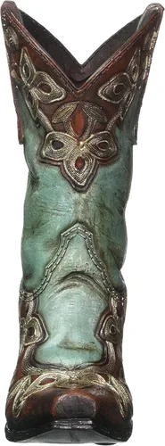 Miniatura 4 de Jarrón de botas vaquera turquesa