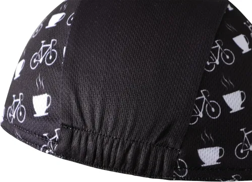 Miniatura 2 de Bikingbros Coffee Cycling Cap - Polyester Cycling Hat-Under Helmet - Cycling Helmet Liner Breathable&Sweat Uptake