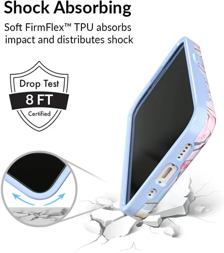 Miniatura 4 de VELVET CAVIAR Funda para iPhone 13 Marble – Bonita funda protectora femenina para mujer – Compatible con MagSafe – probada en caídas de 10 pies
