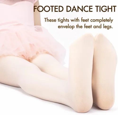 Miniatura 5 de TIEJIAN Mallas Ultra Soft Pro Dance para Niña