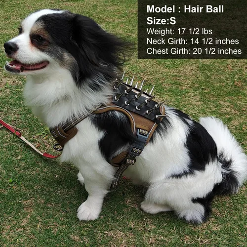 Miniatura 6 de Arnés táctico para perro, reflectante, chaleco antitirones, chaleco de protección contra pinchos, talla S