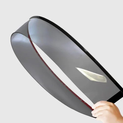 Miniatura 8 de 94751 - Deflector de ventilación de viento original para Toyota 4Runner 1996-2002, 4 piezas de montaje exterior con cinta adhesiva en humo oscuro