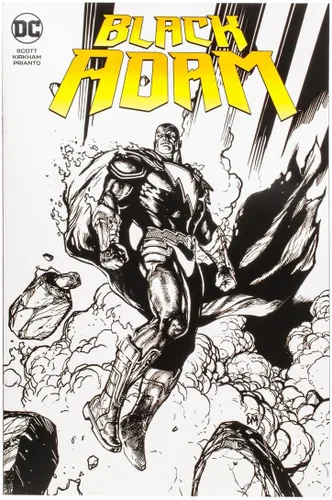 Miniatura 7 de McFarlane Direct Page Punchers 15894 - Figura de acción y cómic Black Adam (variante de arte lineal, 7.1 in)