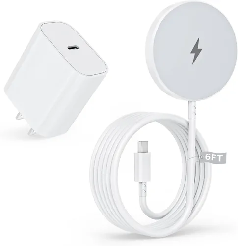 Miniatura 11 de Cargador Inalámbrico Magnético Rápido Apple Mag-Safe para iPhone 16 Pro Max/16 Pro/iPhone 15 Pro Max/15 Plus/14/13/12/AirPods 3/2/Pro/Pro 2