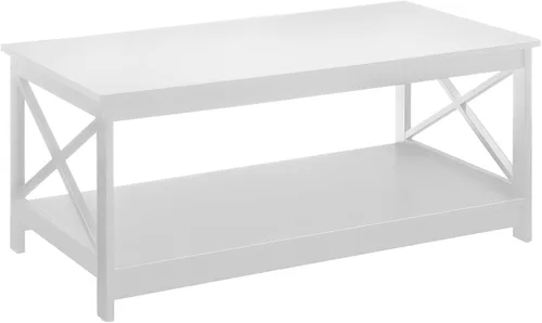 Miniatura 10 de Convenience Concepts – Mesa de café Oxford, Madera, Negro