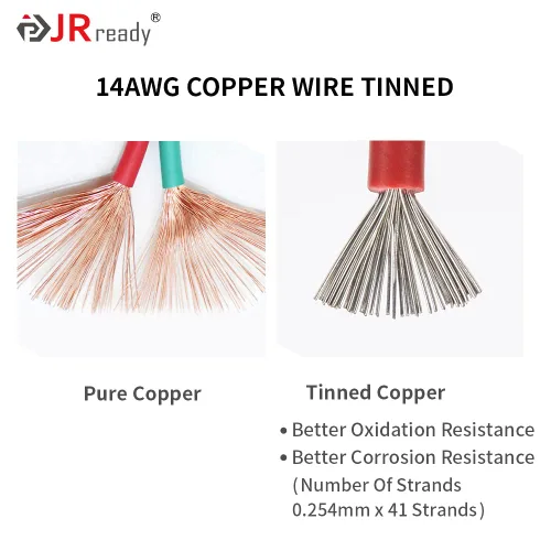 Miniatura 4 de JRready Deutsch - Kit de conectores de 2 pines dt Pigtail ST9019-3Sets de 2 cables impermeables automotrices con conector a tope de 12 piezas