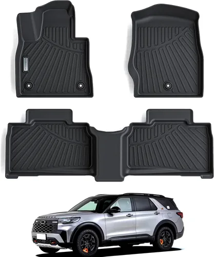 Miniatura 46 de Revestimientos de suelo para Acura ADX y Honda HR-V 2023-2026 TPE 2023-2026 TPE protección para todo tipo de clima, tapetes de primera y 2ª fila
