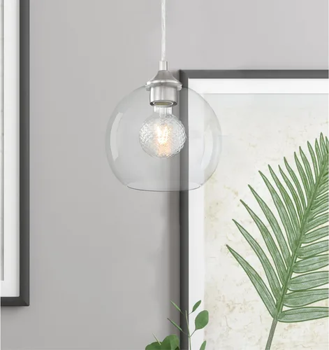 Miniatura 4 de Westinghouse 5268020 - foco LED regulable de 5,5 W (equivalente a 40 W), vidrio cortado G25, filamento transparente, 6 unidades, base mediana