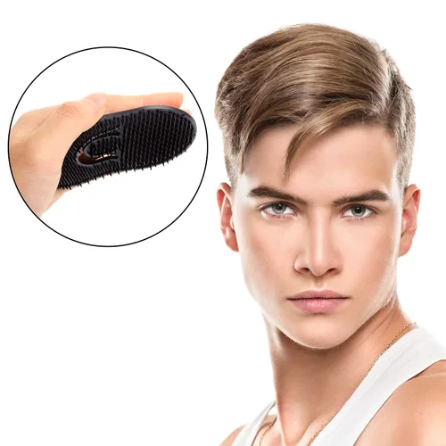 Miniatura 2 de Boao 6 Paquetes de Peines de Palma de Bolsillo Suaves y Portátiles, Peine de Champú, Cepillo Masajeador de Cabello, Cepillo Masajeador del Cuero