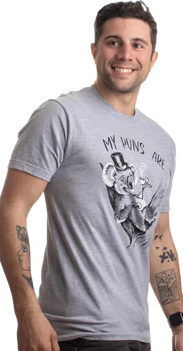 Miniatura 3 de My Puns are Koala Tea Funny Punny Calidad Broma Humor Pun para hombres y mujeres Tee T-Shirt