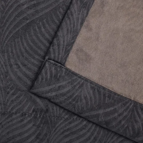Miniatura 4 de Superior Waverly - Juego de 2 cortinas opacas, par de paneles con aislamiento térmico con ojales en la parte superior, hermosas cortinas de Gris