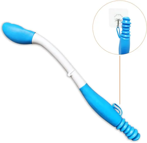 Miniatura 5 de Ayudas de inodoro plegables para limpiar la parte inferior - Herramienta de limpieza a tope - Asistencia de limpieza automática para el baño