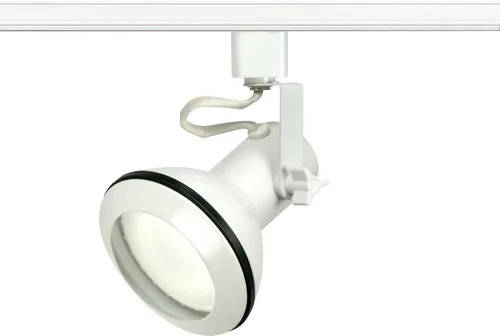 Miniatura 52 de TH205 R20 cabezal de carril cilíndrico de Nuvo, color negro, TH281, 150.00watts, 120.00 volts