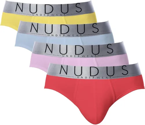 Miniatura 12 de NUDUS Ropa Interior de Algodón para Hombre Paquete de 4 Caja de Regalo - Calzoncillos - Trunks - Bóxer Briefs