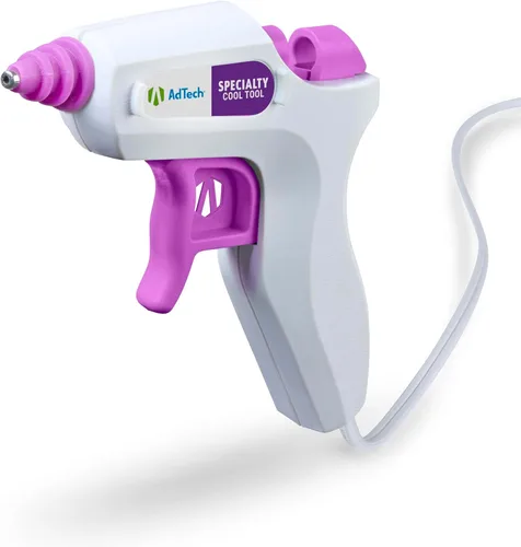 Miniatura 4 de Kit de herramientas de AdTech Cool Tool con pistola de pegamento de baja temperatura, blanco - Apto para niños, seguro para manualidades