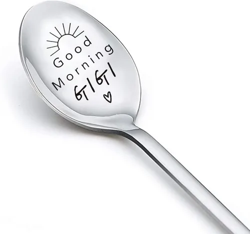 Gigi Nana - Cuchara de regalo de cumpleaños para abuela, para mujer, Día de la Madre, regalos Yaya de nietos, regalo de Navidad para mamá, abuela,