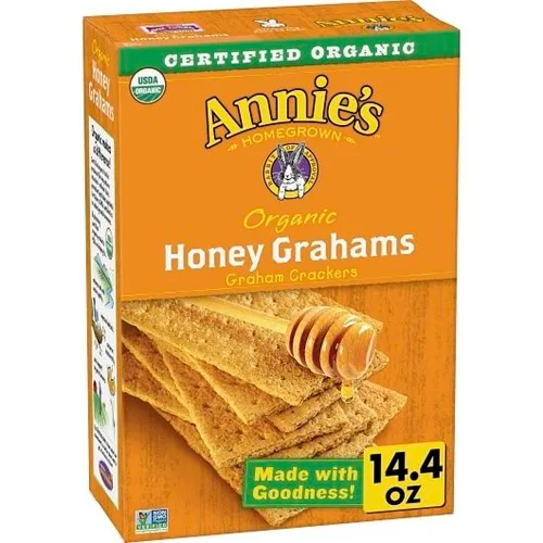 Miniatura 29 de Annie's Galletas orgánicas originales de Cheddar Squares horneadas, hechas con queso real, 11.25 onzas