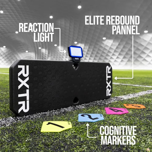 Miniatura 5 de RXTR PRO - Sistema de entrenamiento de fútbol entrenador: luz de reacción inteligente y tablero de rebote de fútbol con puntuación en tiempo real
