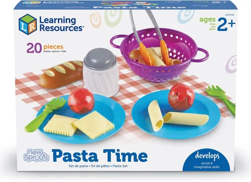 Miniatura 6 de Learning Resources New Sprouts Hora de la Pasta - 20 piezas, a partir de 2 años, juguetes de simulación de alimentos para niños pequeños, juguetes