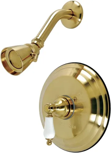 Kingston Brass KB3637PLSO Restoration Grifo de ducha equilibrado de presión de un solo mango en latón cepillado Oil Rubbed Bronze